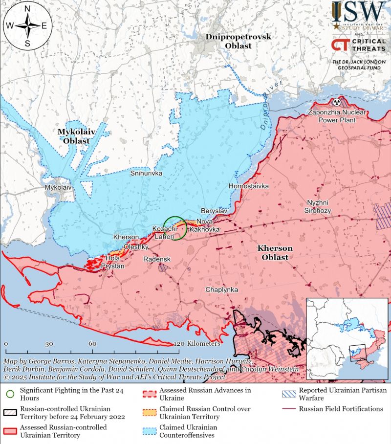 ISW: дії із ЗАЕС свідчать, що росія планує захопити додаткові території України - фото