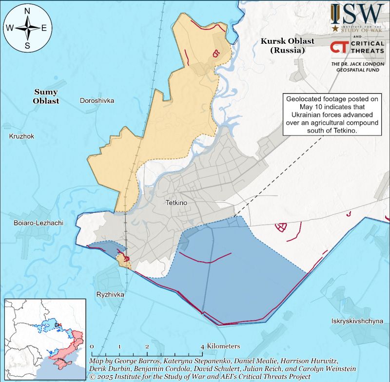ISW: українські війська просунулися на Курщині - фото
