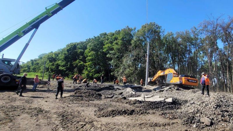 Під Києвом пошкоджено залізничну інфраструктуру - фото