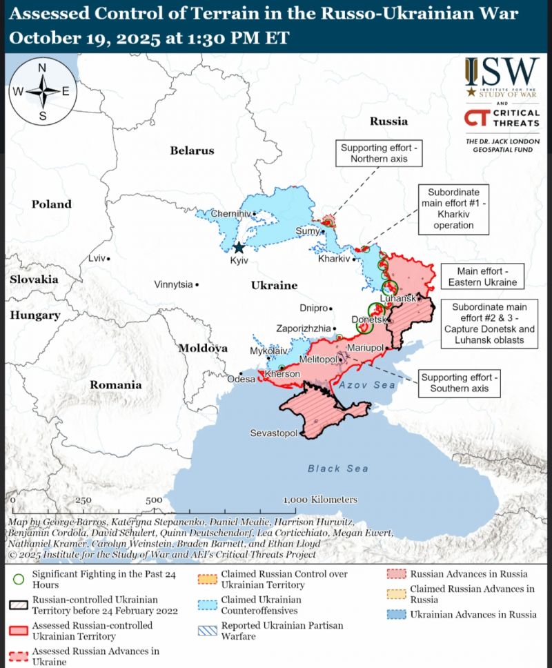 ISW: відступлення Донеччини допоможе росії швидше розпочати бойові дії в глибокому тилу України - фото