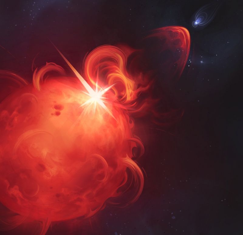 Астрономи вперше зафіксували вибуховий спалах на іншій зорі - фото