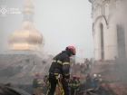 Рашисти атакували в Києві житлові будинки, Києво-Печерську Лавру