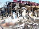 Рашисти вдарили по центру селища на Харківщині, вбивши 10 людей