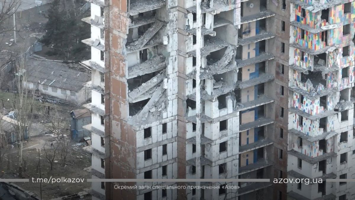 разрушенный Мариуполь на фото 3