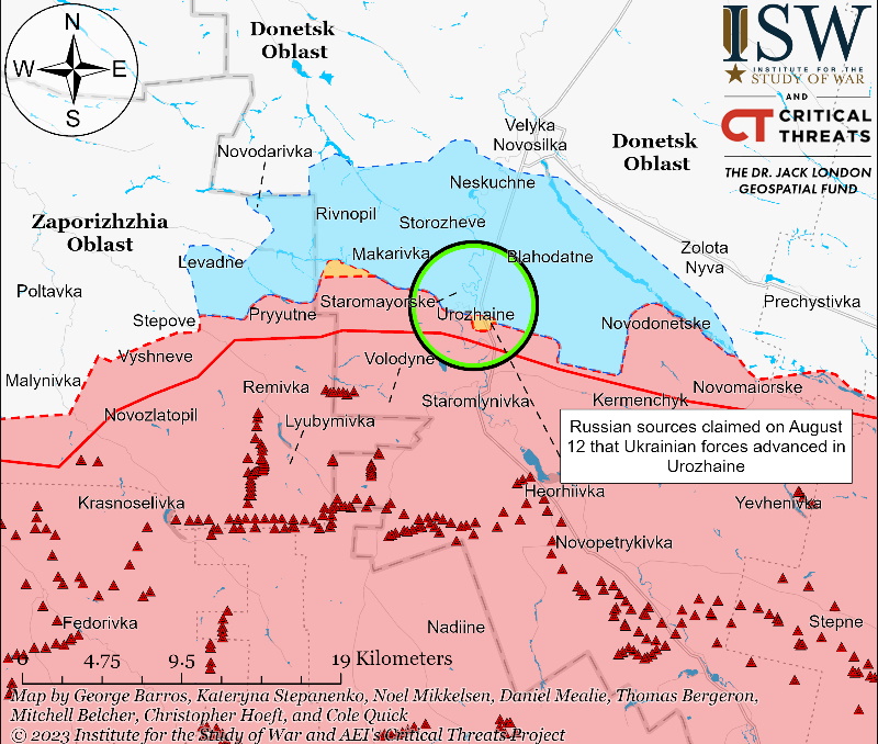 контрнаступление украинских войск 2