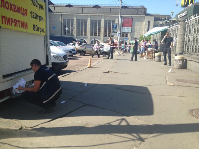 стрільба біля Центрального залізничного вокзалу у Києві на фото 2