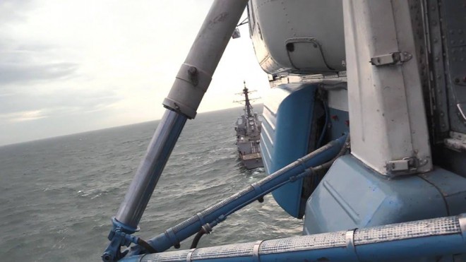 У Чорному морі есмінець ВМС США Джеймс Уільямс на спільних з ВМС ЗСУ тренуваннях на фото 2