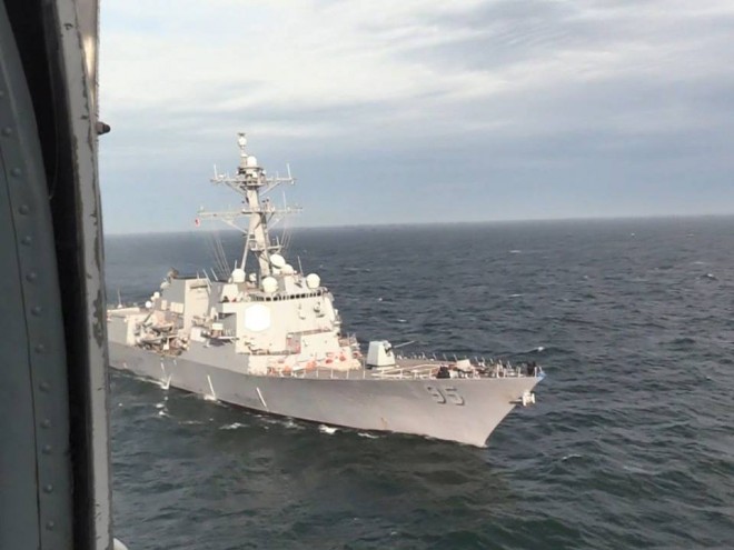 У Чорному морі есмінець ВМС США Джеймс Уільямс на спільних з ВМС ЗСУ тренуваннях на фото 3