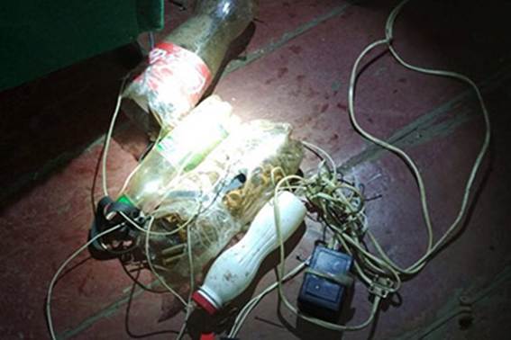 предметы, изъятые у задержанного, который взял заложников в харьковской Укрпочте, фото 1