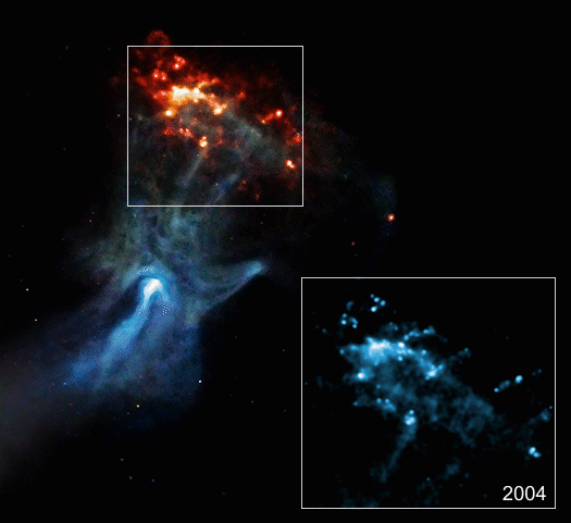 остаток сверхновой MSH 15-52
