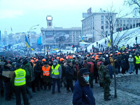 21 день Евромайдана, что сейчас на Майдане Незалежности - фото