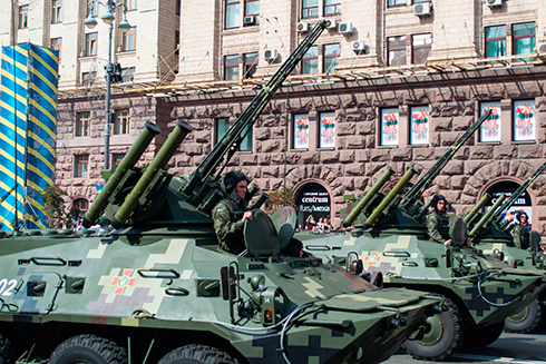військовий прад на Хрещатику до Дня Незалежності - фото 4