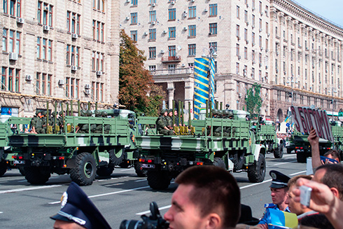 військовий прад на Хрещатику до Дня Незалежності - фото 7