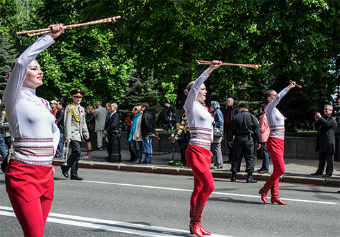 марш военных оркестров в Киеве - фото 9