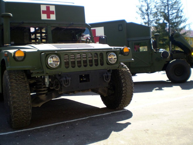 Украина получила от США 5 авто врачебной эвакуации