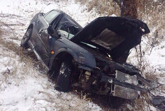 В Винницкой области нацгвардеець погиб, врезавшись на машине в дерево на фото 1