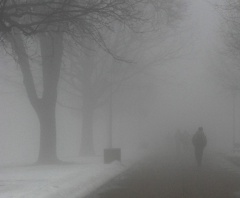 25 декабря в Украине повышение температуры, гололед и туман - фото