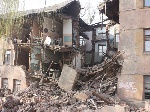 В Константиновке в жилом доме рухнула стена - есть пострадавшие