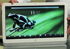 HP показали устройство на Android с 21,5-дюймовым экраном - фото