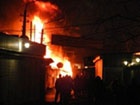 Ночью в Киеве горели торговые киоски