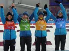Украинские биатлонистки завоевали золото в Сочи