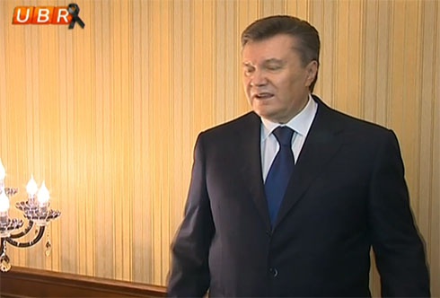 Янукович появился на ТВ и наврал о событиях в Украине (дополнено, видео) - фото