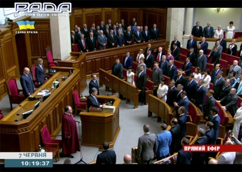 Порошенко принял присягу Президента Украины - фото
