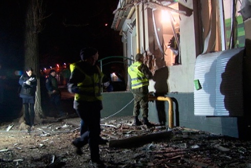 В Одессе произошел взрыв в банке - фото