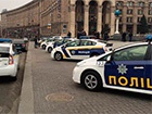 На Майдане Независимости выставлены образцы патрульных автомобилей