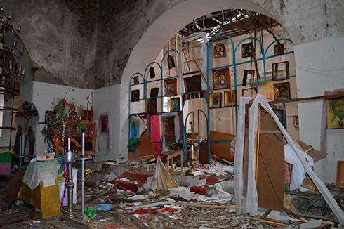 Православный храм не пережил поборников «православного мира» - фото