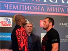 Чемпион WBA Лебедев и претендент Каленга прошли процедуру взве...