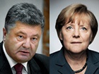 Порошенко поговорил с Меркель о постоянных нарушениях режима прекращения огня на востоке Украины