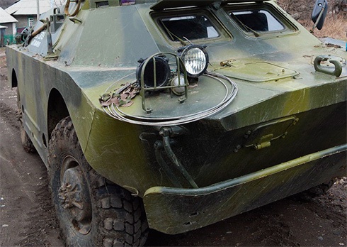 На Луганщине подорвалась БРДМ, погибли двое военных - фото