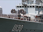 Фрегат «Гетман Сагайдачный» выпроводил российский боевой корабль из территориальных вод Украины