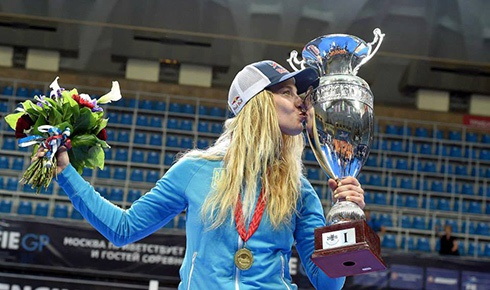 Ольга Харлан в Москве завоевала золотую медаль - фото