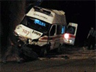 В Мариуполе в аварию попала «скорая» с ранеными военными