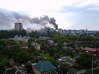 80 пожарных тушили горящий Научно-исследовательский институт Харькова
