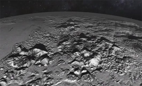 Видео поверхности Плутона - фото