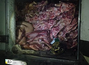 Оккупантам Донбасса не довезли мяса на 600 тыс грн - фото