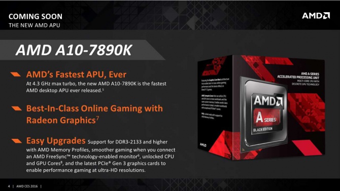AMD выпускает свой самый мощный гибридный процессор A10-7890K - фото