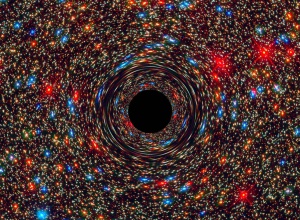 В маловероятном месте обнаружили черную дыру массой в 17 миллиардов Солнц - фото