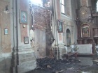 На Львовщине горела церковь XVII века