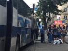 В центре Днепра совершили разбойное нападение на автобус