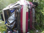 В Крыму с обрыва упал автобус, есть погибшие