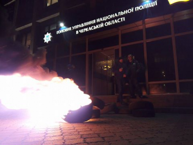 Общественность не дала представить начальника полиции Черкасской области - фото