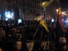 На Грушевского полиция не дала активистам поджечь шины