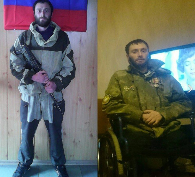 Типичный российский наемник «до» и «после» Донбасса - фото