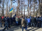 Националисты не дали "Украинскому выбору" возложить цветы к могиле Шевченко