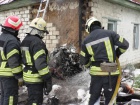 В Чернигове самолет упал на жилой дом