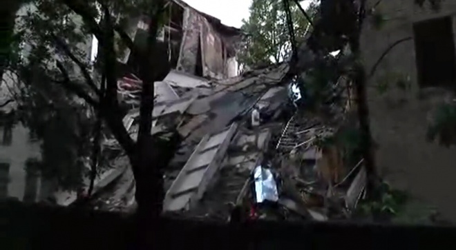 В Донецке произошел мощный взрыв в расположении "МГБ ДНР" - фото
